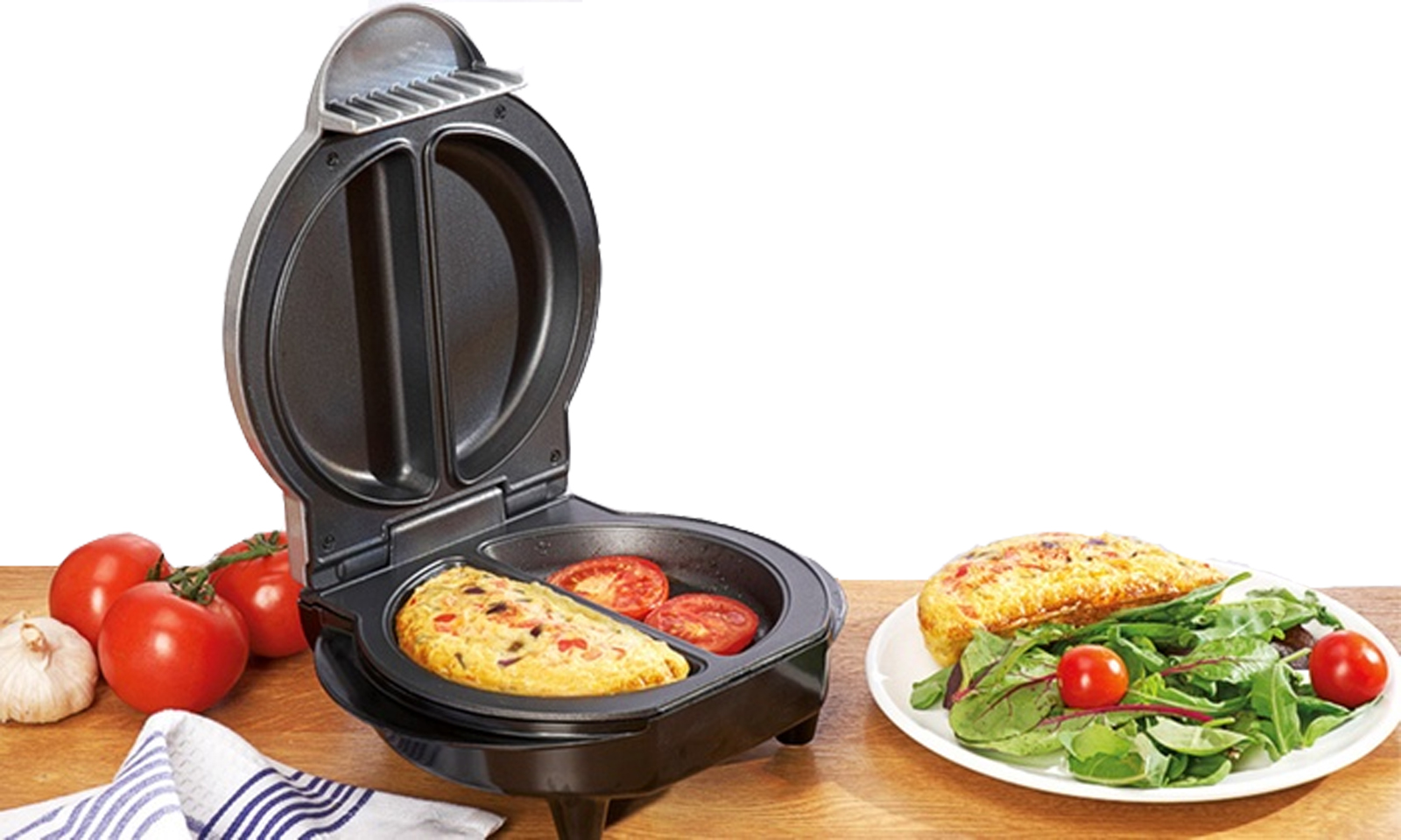 ELECTRIC 700W OMELETTE OMLETTE MAKER FRYING PAN EGG COOKER BREAKFAST